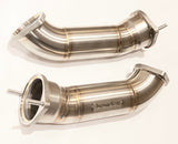 BMW XM G09 secondary downpipes