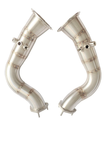 Porsche Cayenne 536 9YA downpipes