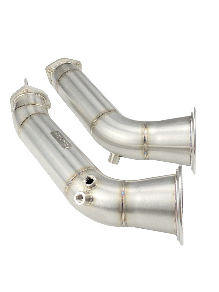 NEW AUDI RS6 C8 downpipes by BRONDEX
