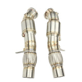 bmw m760i catted downpipes