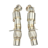 bmw m760i catted downpipes