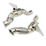 ferrari f8 tributo / spider downpipe
