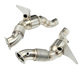 ferrari f8 tributo / spider downpipe