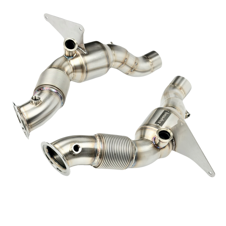 ferrari f8 tributo / spider downpipe
