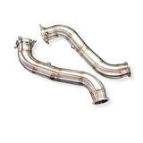 mclaren 750s downpipes brondex