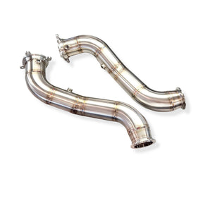 mclaren 750s downpipes brondex