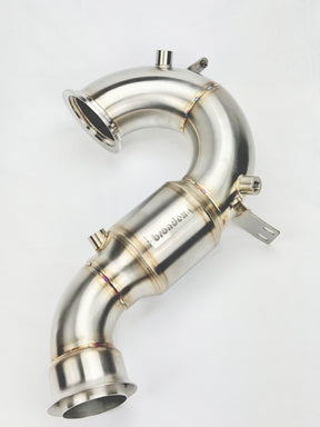 mercedes cle53 gle53 s500 gt43 gt53 amg catted downpipe