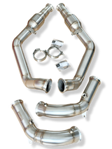 Catted Downpipes for Mercedes G63 W463A AMG M177 4.0 V8