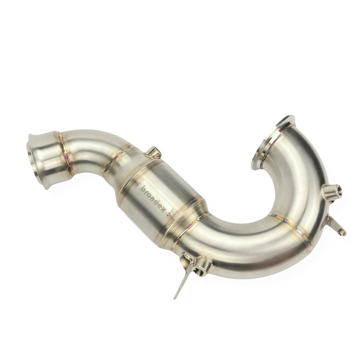 mercedes cls53 gle450 catted downpipe