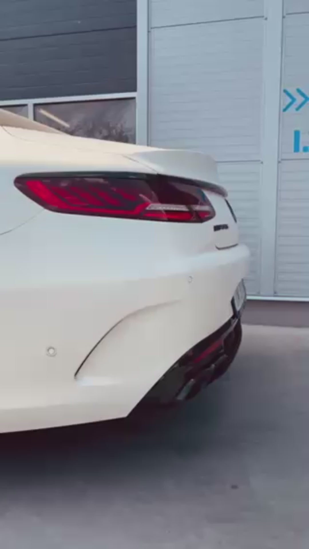 Mercedes S63 AMG C217 Coupe Exhaust Sound
