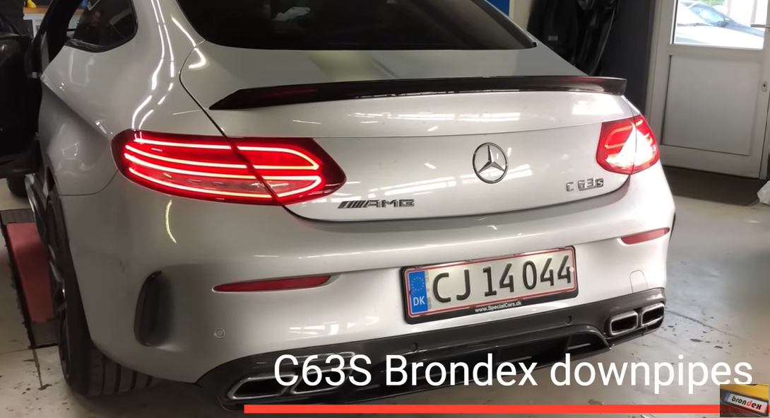 c63s catted downpipes