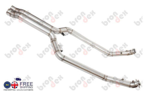 cls63 amg exhaust downpipe