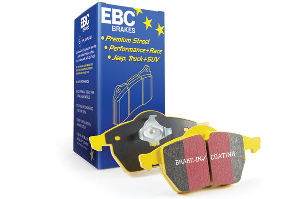 Plaquettes de frein EBC Yellowstuff 4000 compatibles avec Mercedes-Benz E-Class (W212) E63 AMG 2009-2016 - Arrière
