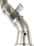 bmw b58 downpipe with 200-cell cat