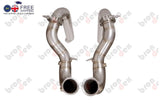 BRONDEX PERFORMANCE EXHAUST SYSTEMS Online store AMG Exhaust Mercedes AMG GT GTS downpipes and midpipes (Ready For Installation)