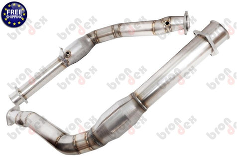 BRONDEX PERFORMANCE EXHAUST SYSTEMS Online store AMG Exhaust Mercedes Gelandewagen G63 AMG downpipes with 200 cell cat (Ready For Installation)