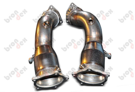 Porsche Cayenne 955 e1 catted downpipes